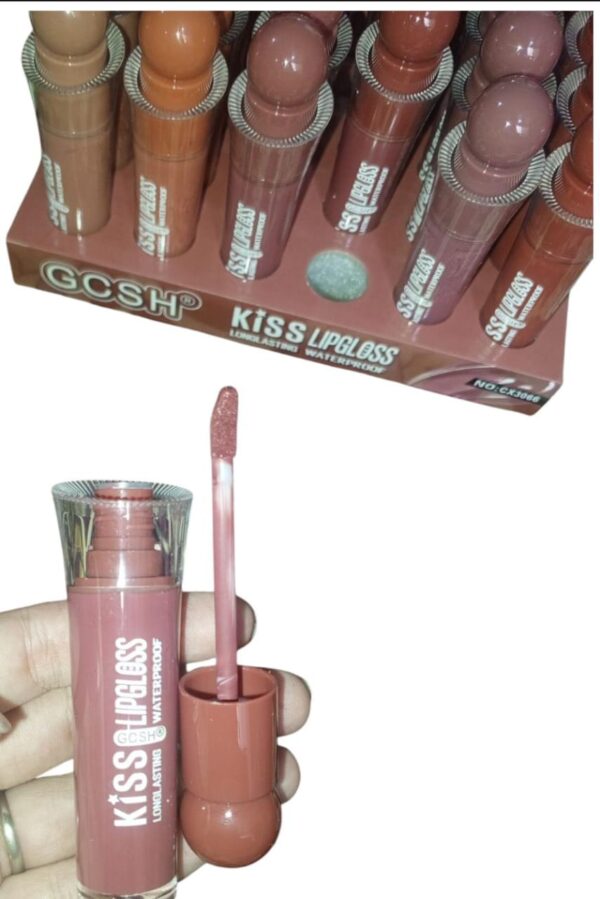 GCSH Kiss Lip Gloss – Long-Lasting Waterproof Lip Color (Set of Shades) - Image 2