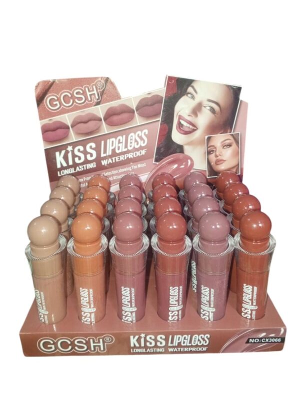 GCSH Kiss Lip Gloss – Long-Lasting Waterproof Lip Color (Set of Shades)